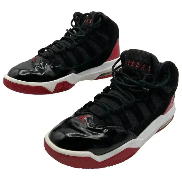 Nike Jordan Max Aura (GS) Mens Size 9 AQ9214-006 Athletic Basketball Shoes - Picture 3 of 16